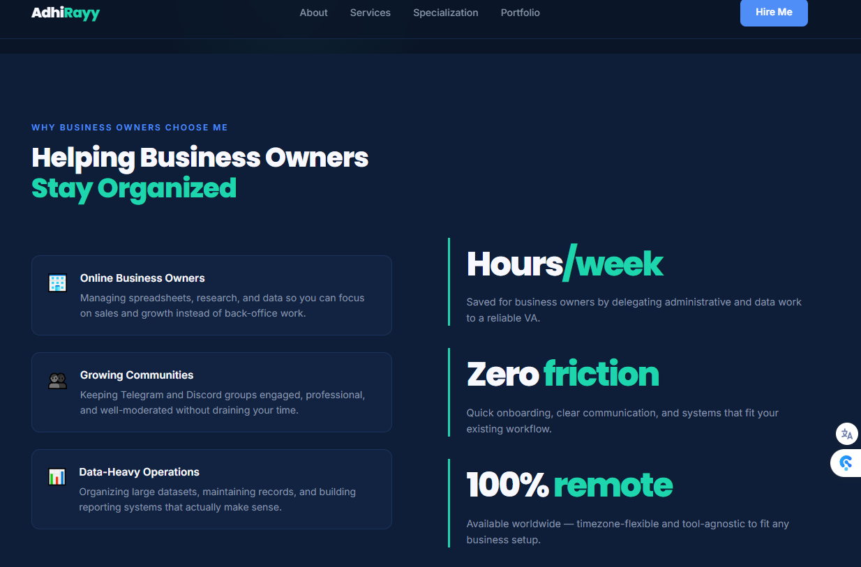 Personal Website